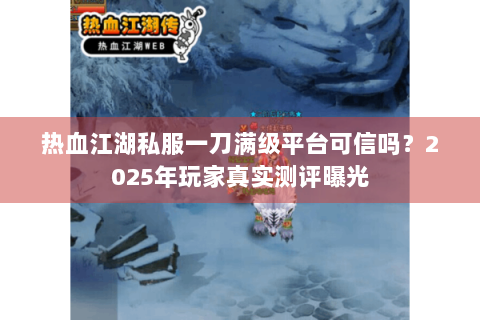 热血江湖私服一刀满级平台可信吗？2025年玩家真实测评曝光