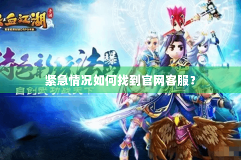 紧急情况如何找到官网客服？