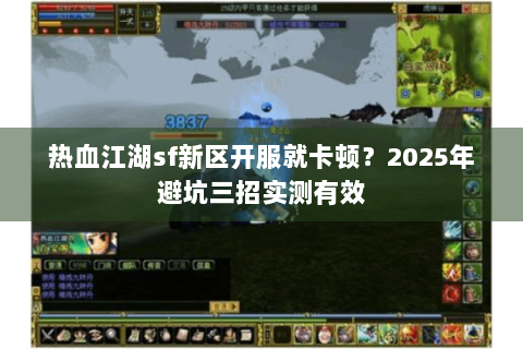 热血江湖sf新区开服就卡顿？2025年避坑三招实测有效