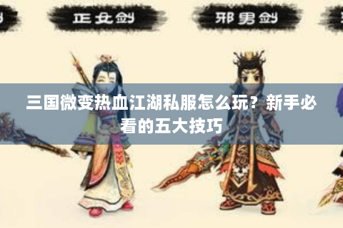 三国微变热血江湖私服怎么玩？新手必看的五大技巧