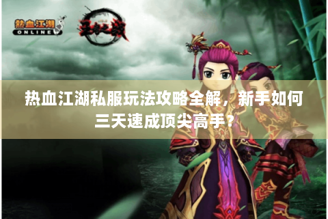 热血江湖私服玩法攻略全解，新手如何三天速成顶尖高手？