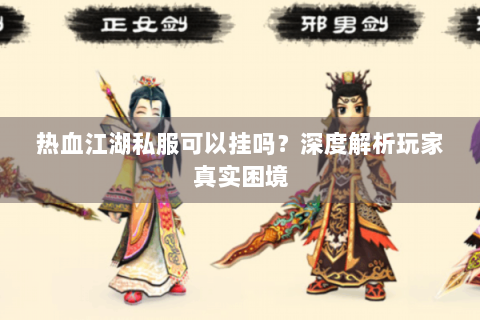 热血江湖私服可以挂吗？深度解析玩家真实困境