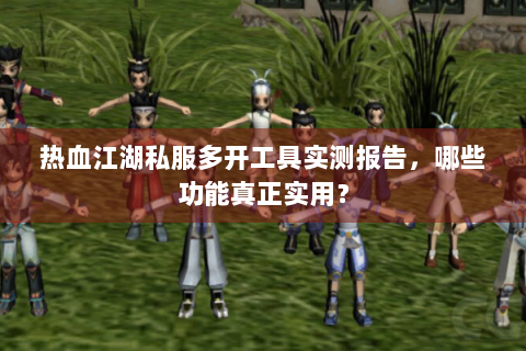 热血江湖私服多开工具实测报告，哪些功能真正实用？