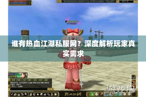谁有热血江湖私服网？深度解析玩家真实需求