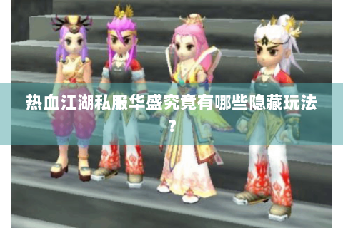 热血江湖私服华盛究竟有哪些隐藏玩法？