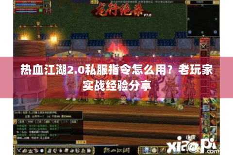 热血江湖2.0私服指令怎么用？老玩家实战经验分享