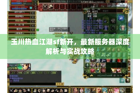 玉川热血江湖sf新开，最新服务器深度解析与实战攻略