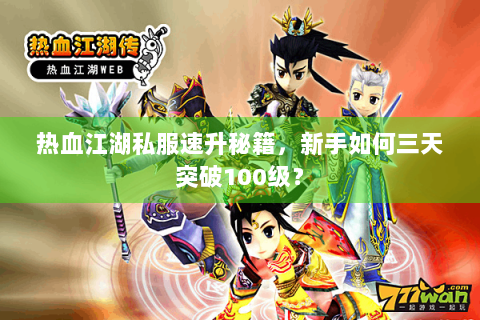 热血江湖私服速升秘籍，新手如何三天突破100级？