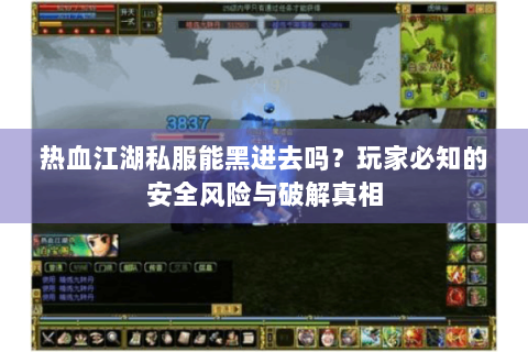热血江湖私服能黑进去吗？玩家必知的安全风险与破解真相