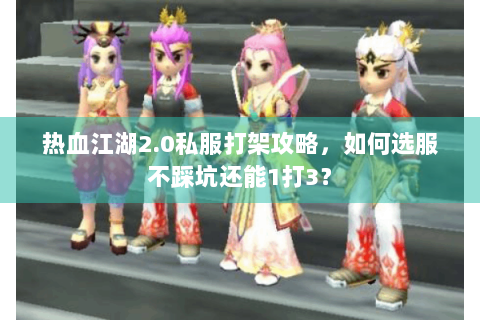 热血江湖2.0私服打架攻略，如何选服不踩坑还能1打3？