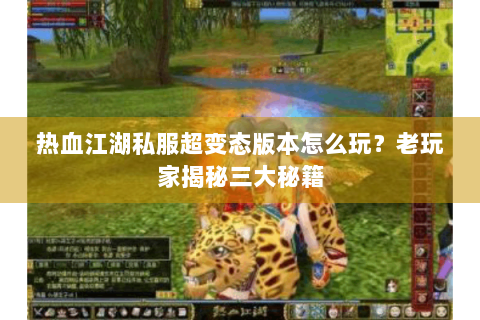 热血江湖私服超变态版本怎么玩？老玩家揭秘三大秘籍