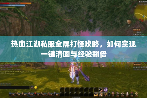 热血江湖私服全屏打怪攻略，如何实现一键清图与经验翻倍