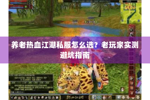 养老热血江湖私服怎么选？老玩家实测避坑指南