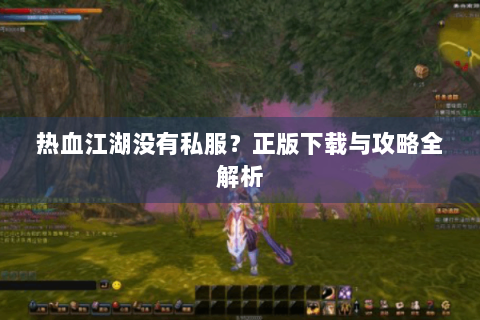 热血江湖没有私服？正版下载与攻略全解析