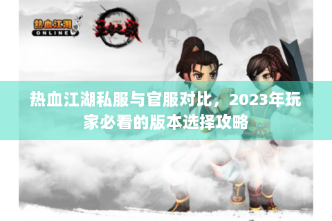热血江湖私服与官服对比，2023年玩家必看的版本选择攻略