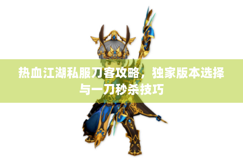 热血江湖私服刀客攻略，独家版本选择与一刀秒杀技巧