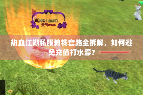 热血江湖私服骗钱套路全拆解，如何避免充值打水漂？