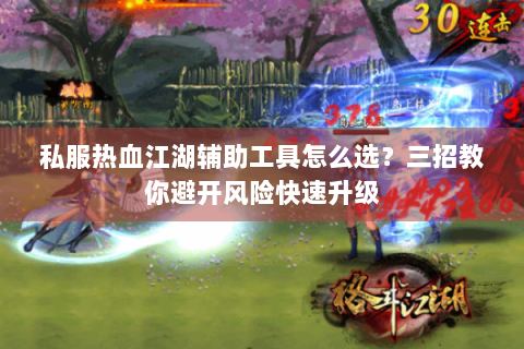 私服热血江湖辅助工具怎么选？三招教你避开风险快速升级