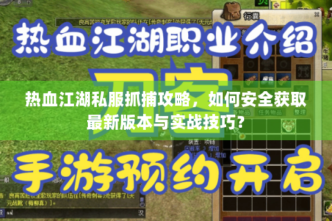 热血江湖私服抓捕攻略，如何安全获取最新版本与实战技巧？