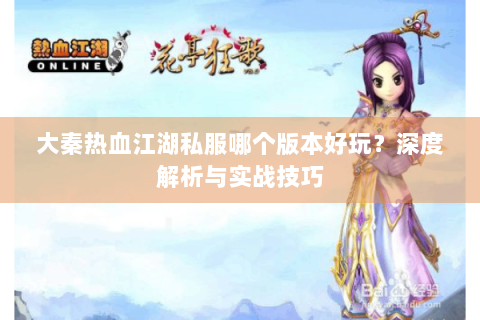 大秦热血江湖私服哪个版本好玩？深度解析与实战技巧